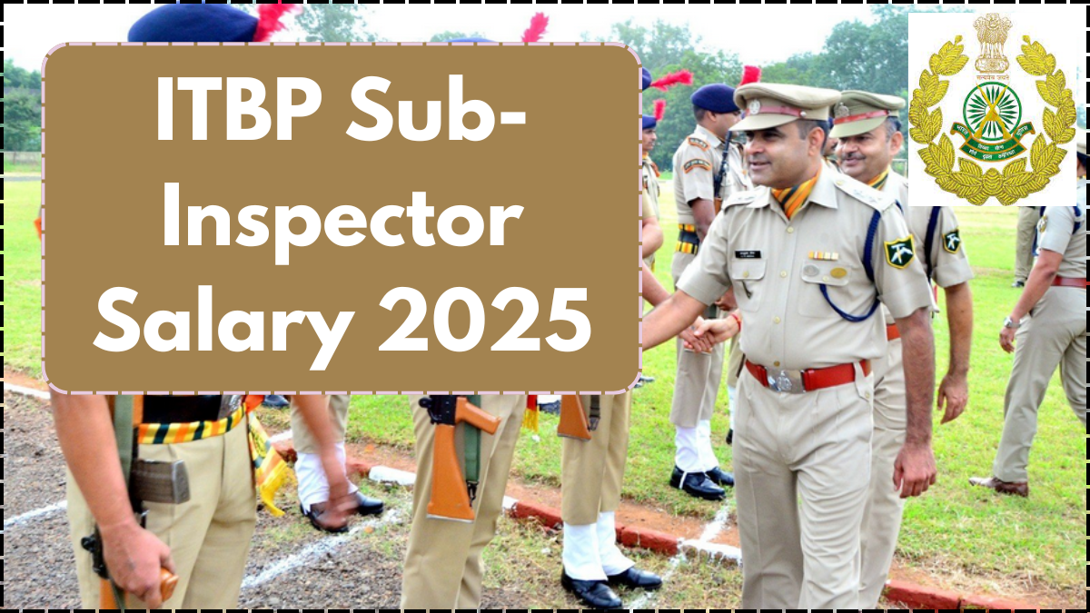 ITBP Sub-Inspector Salary 2025: Pay Scale, Allowances & Career Growth