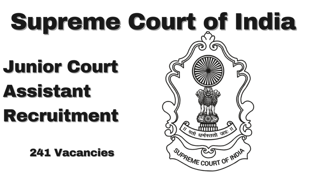 supreme court of india recruitment