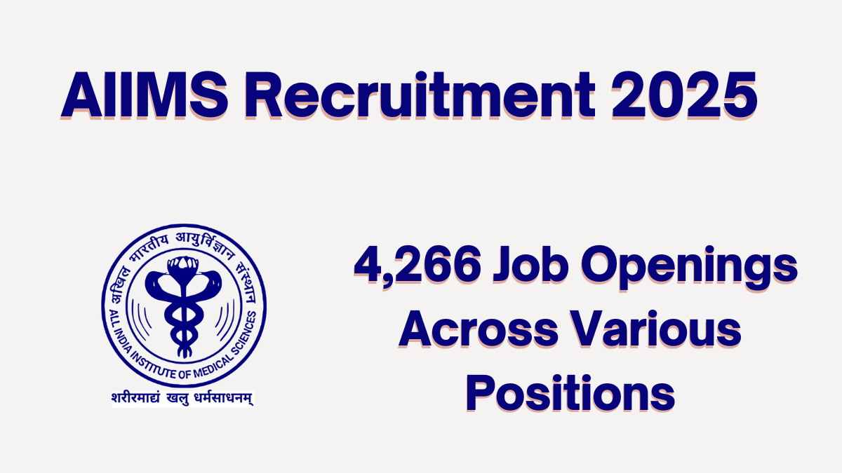 aiims recruitment 2025