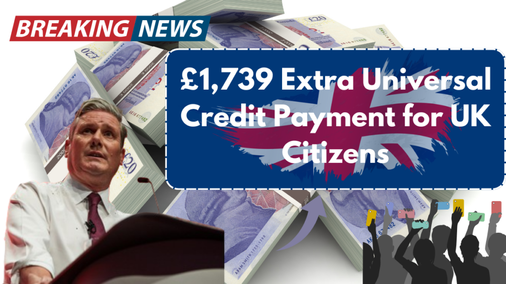 £1,739 Extra Universal Credit Payment for UK Citizens – Eligibility & Payment Dates