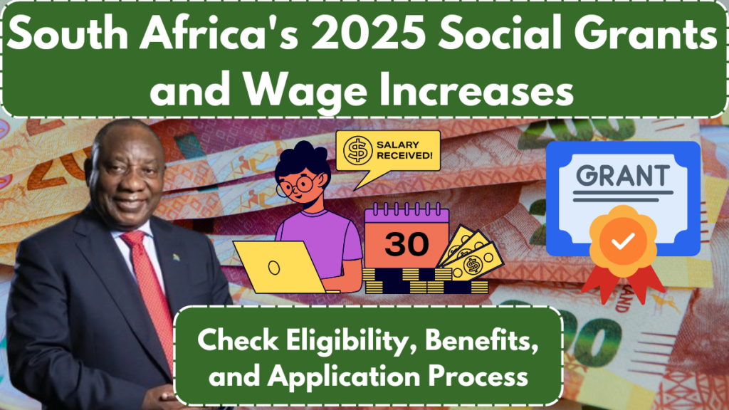 South Africa's 2025 Social Grants and Wage Increases: What You Need to Know