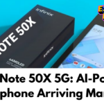 Infinix Note 50X 5G: AI-Powered Smartphone Arriving March 27 – Priced Below ₹15,000