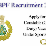 ITBPF Constable Recruitment 2025: 133 Vacancies Available for Meritorious Sportspersons