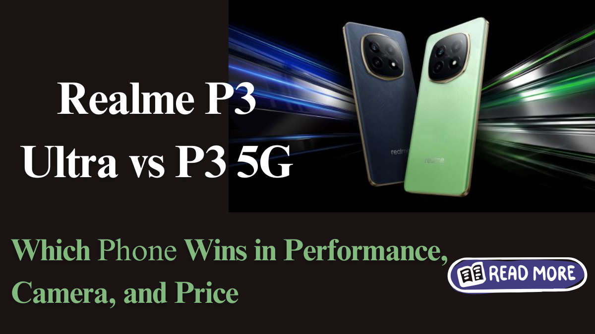 Realme P3 Ultra vs P3 5G: Battle of the Affordable 5G Titans